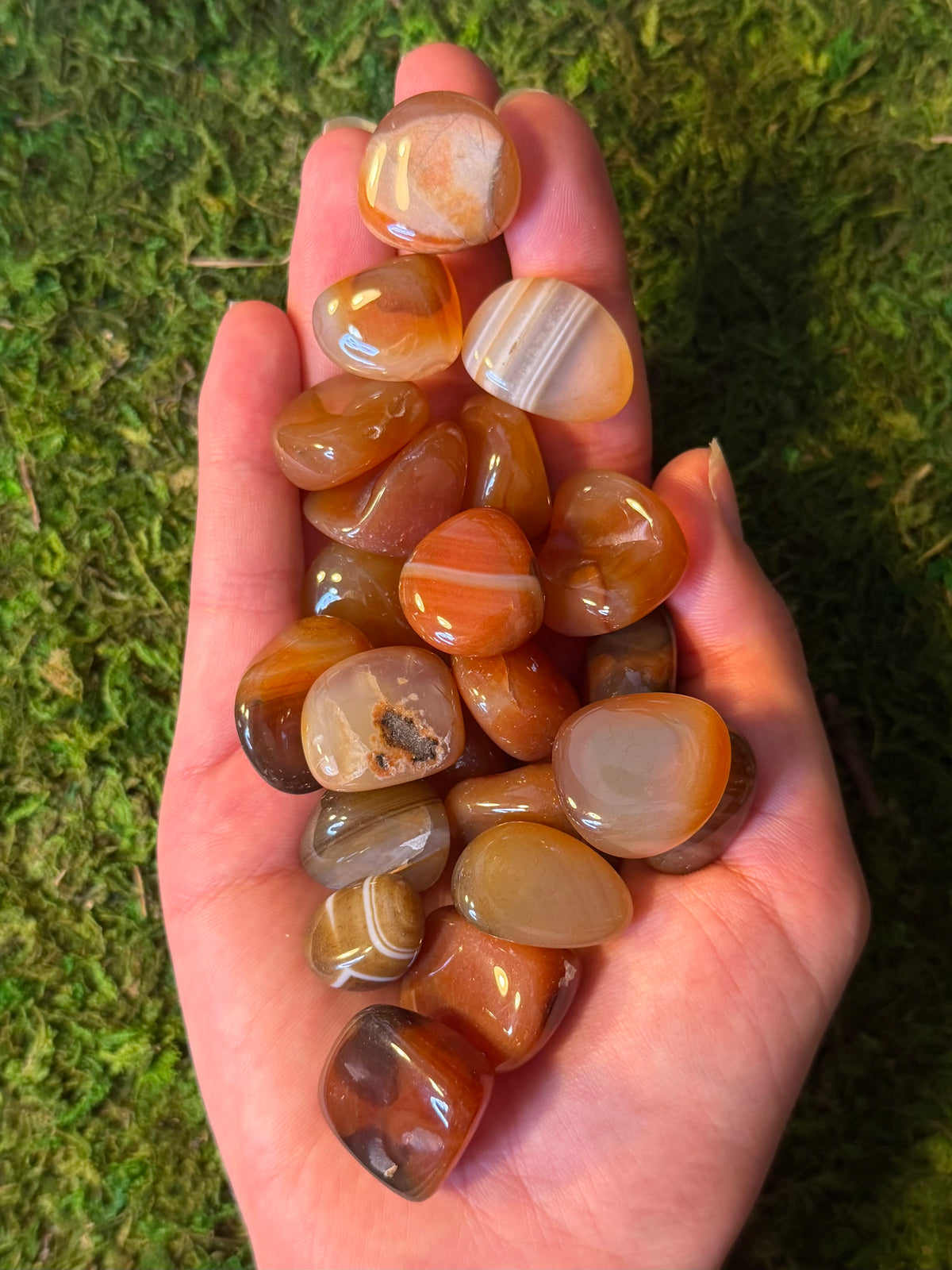 Red Agate Polished Tumble