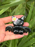 Flower Bat Handmade Magnet