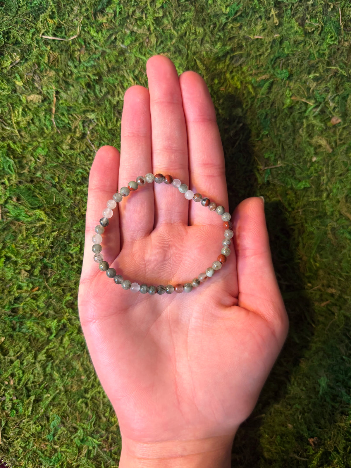 High Quality Agate 4mm Bracelet