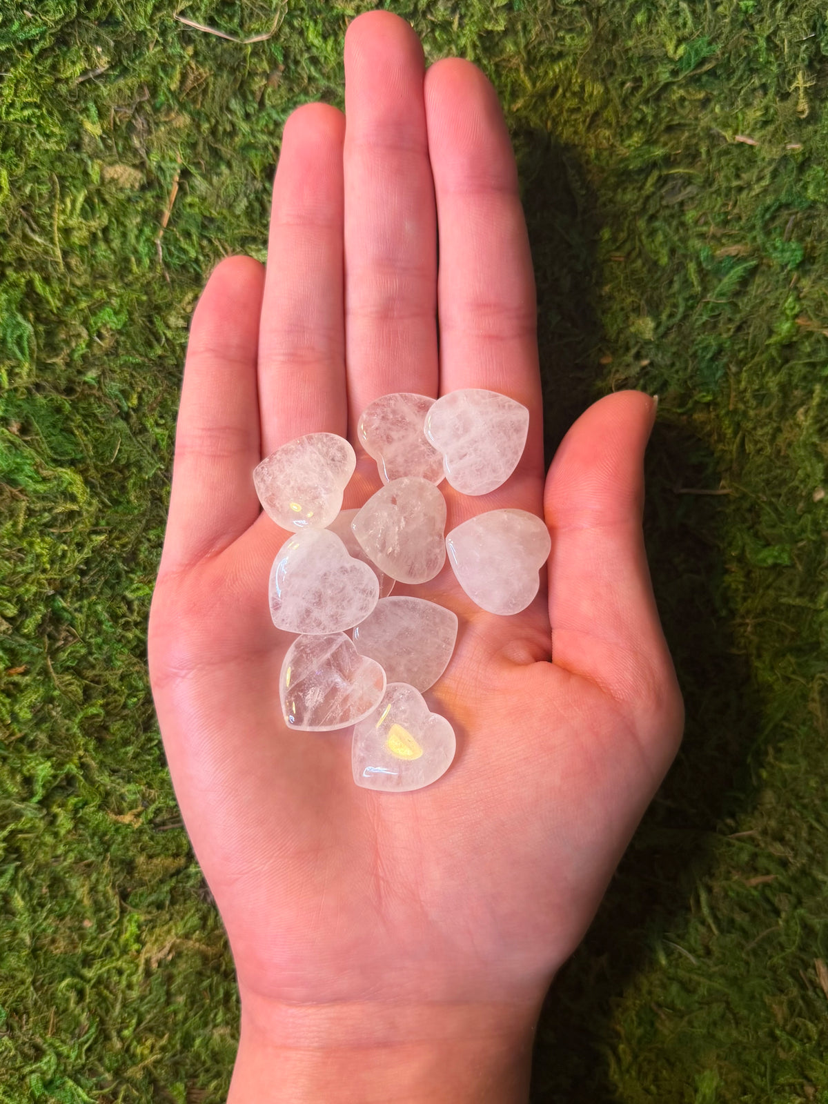 Clear Quartz Heart