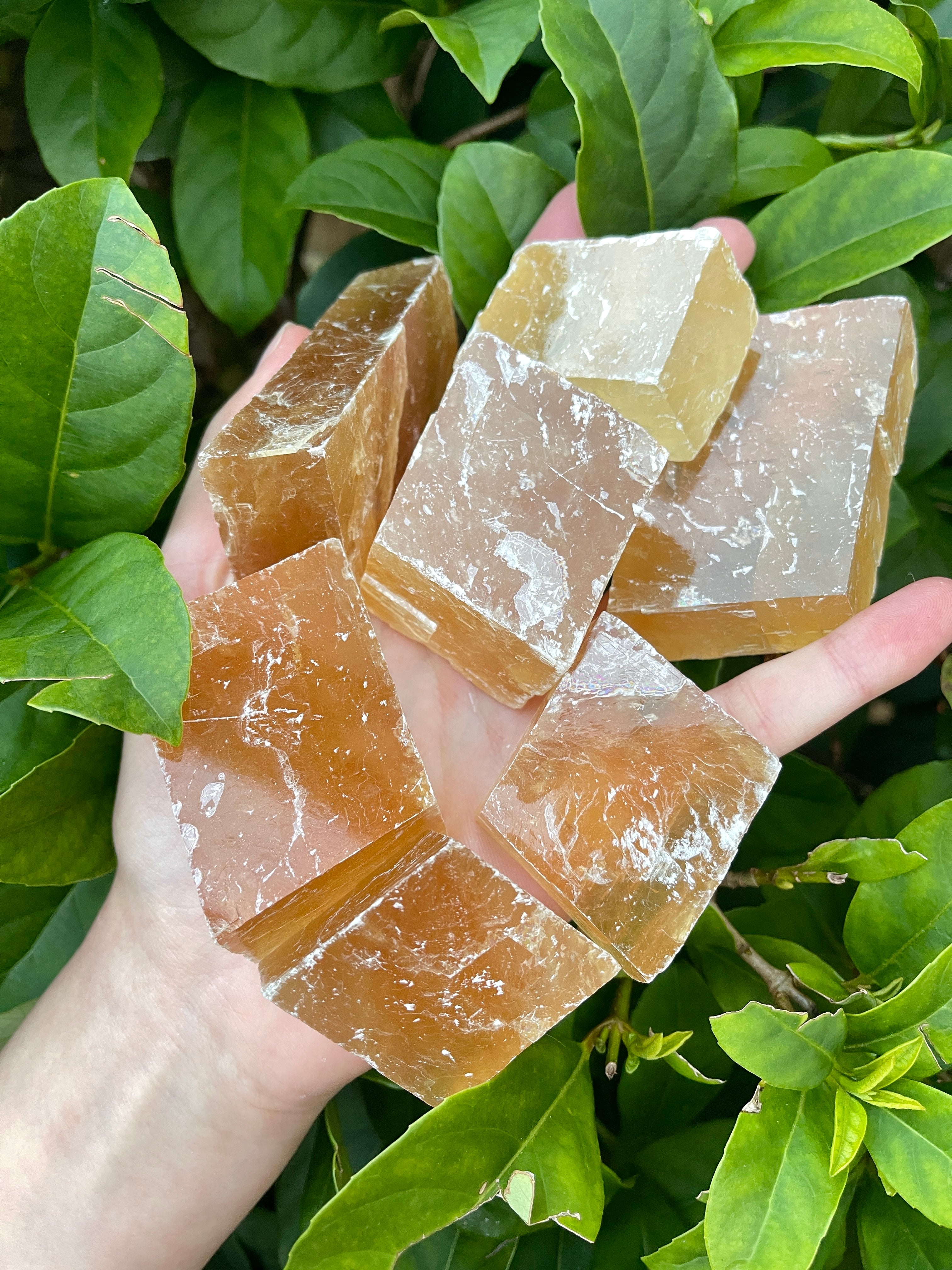 Honey Calcite Freeform Chunk