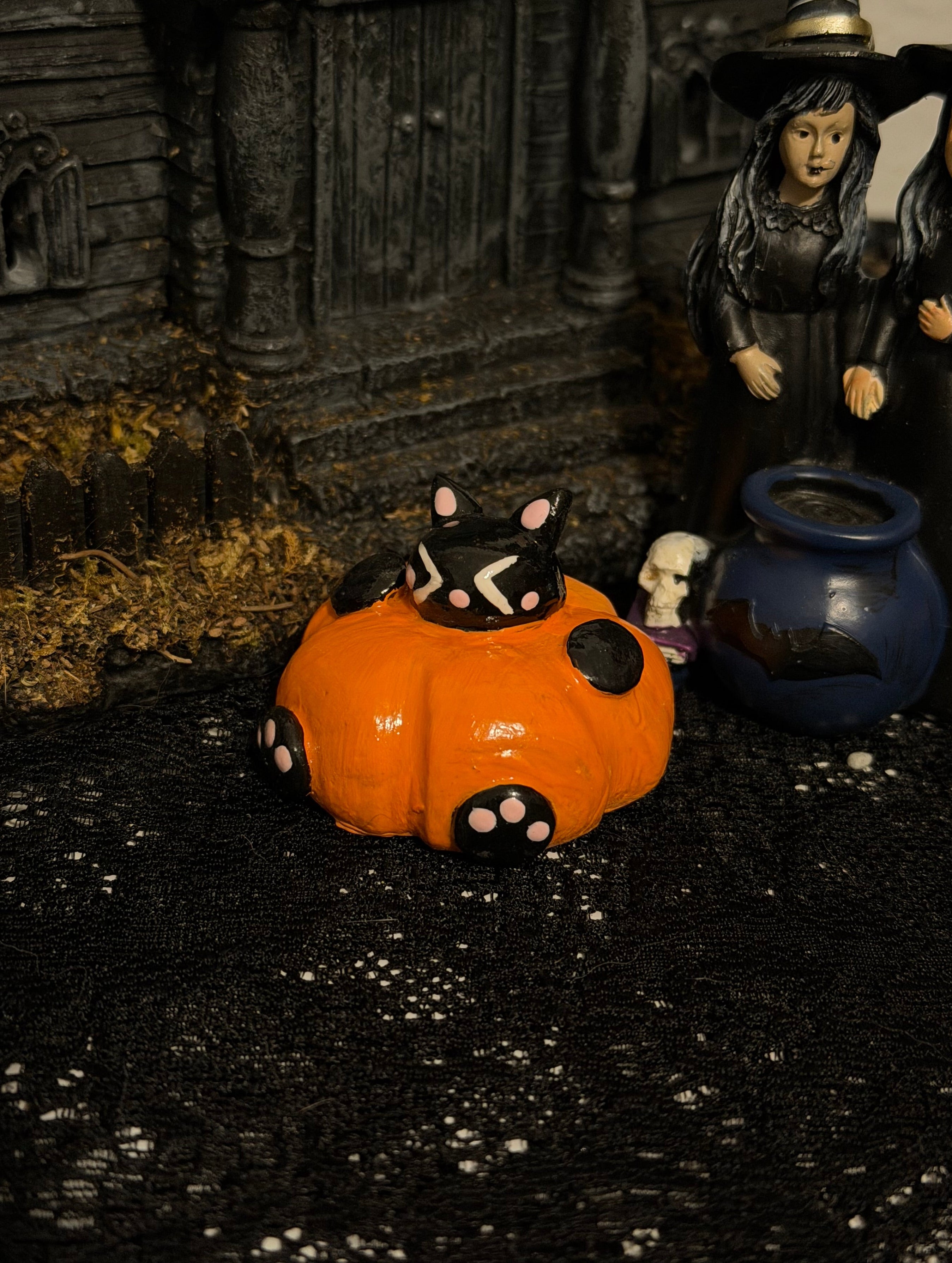 Xl pumpkin kitty